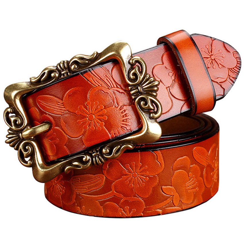 Fashion Wide Genuine leather belts for women